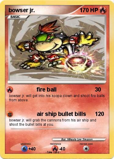 Pokemon bowser jr.