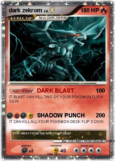 Pokemon dark zekrom