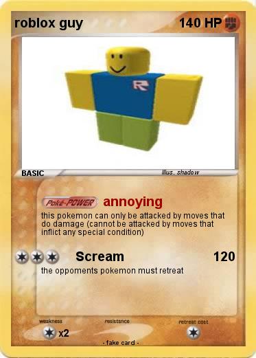 Pokemon roblox guy