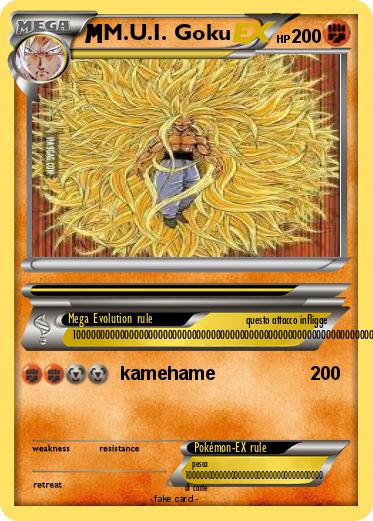 Pokemon M.U.I. Goku