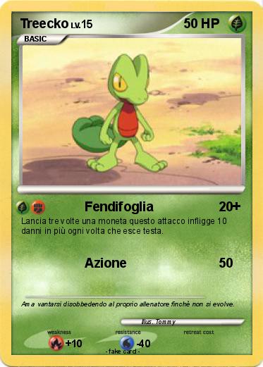 Pokemon Treecko