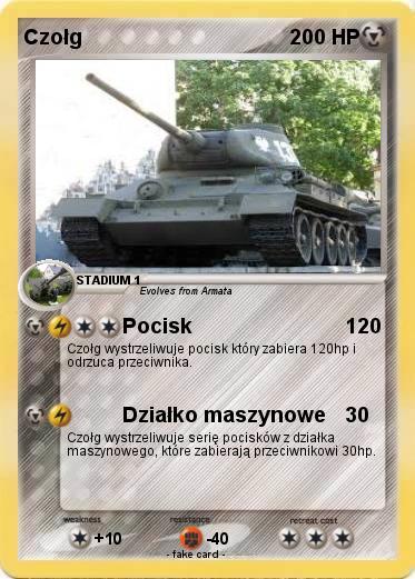 Pokemon Czołg