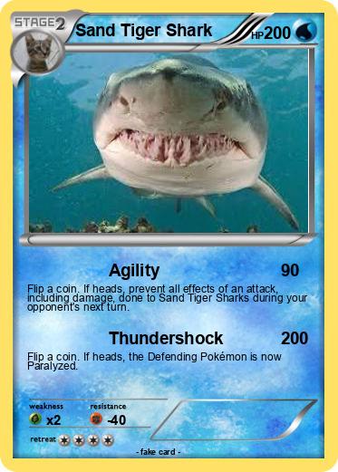 Pokemon Sand Tiger Shark