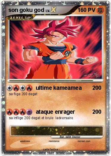 Pokemon son goku god