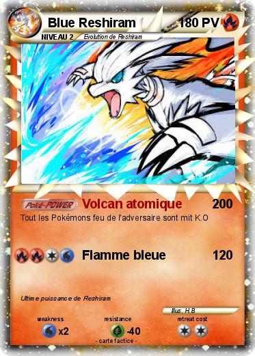 Pokemon Blue Reshiram