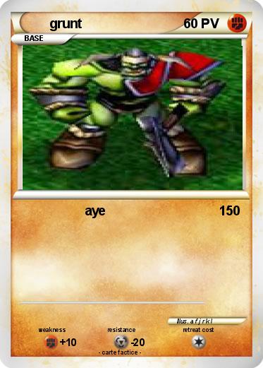 Pokemon grunt