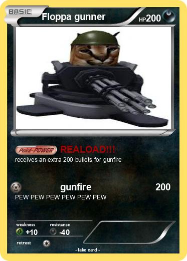 Pokemon Floppa gunner