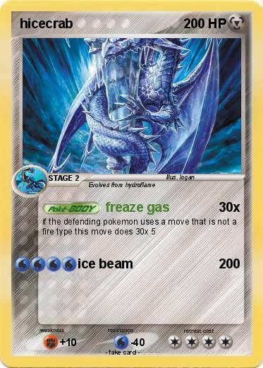 Pokemon hicecrab
