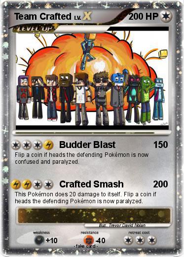 Pokemon Team Crafted