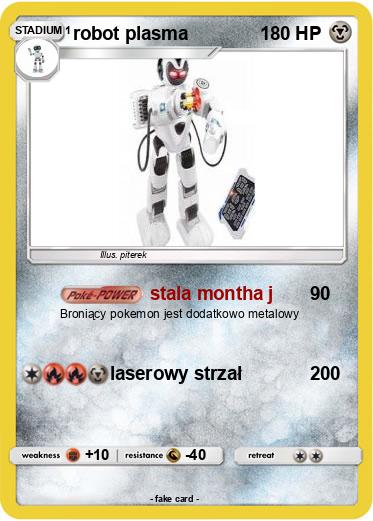 Pokemon robot plasma