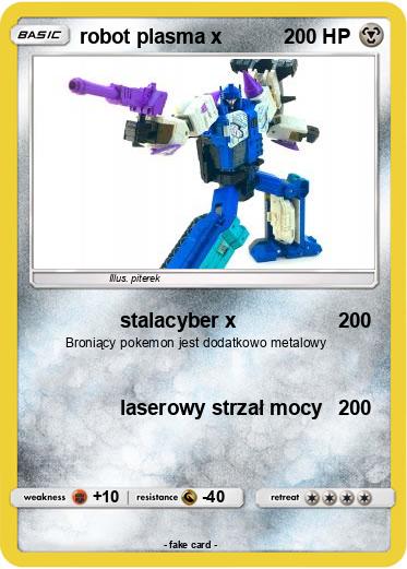 Pokemon robot plasma x