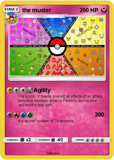 Pokemon the muster