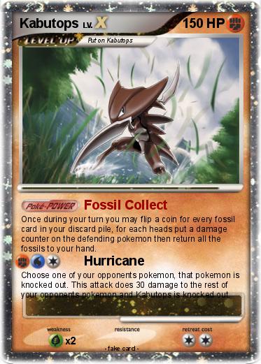 Pokemon Kabutops