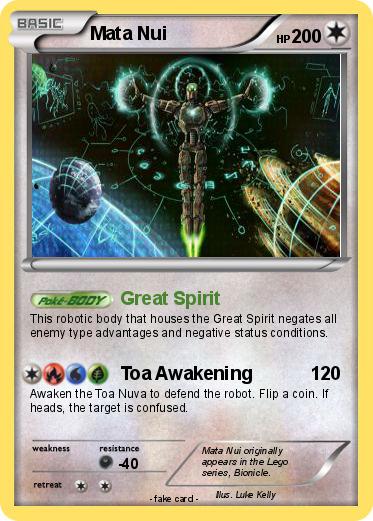 Pokemon Mata Nui