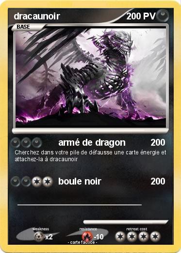 Pokemon dracaunoir