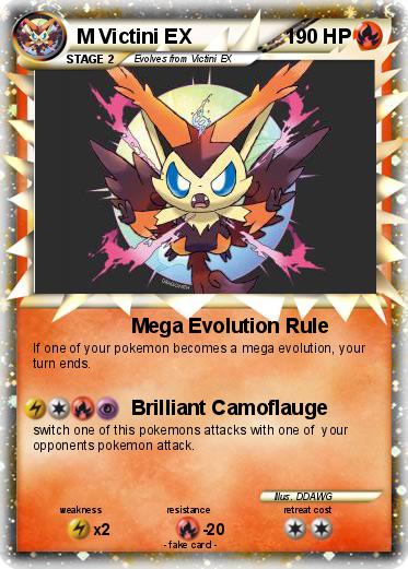 Pokemon M Victini EX