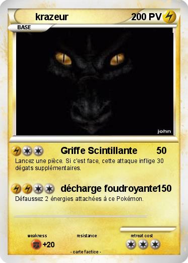 Pokemon krazeur