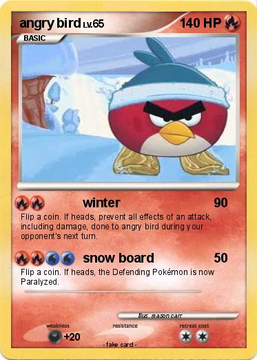 Pokemon angry bird