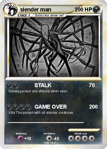 Pokemon slender man