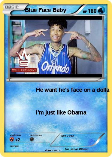 Pokemon Blue Face Baby