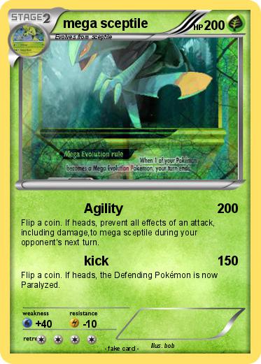 Pokemon mega sceptile
