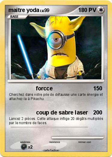 Pokemon maitre yoda