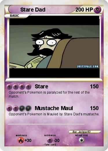 Pokemon Stare Dad