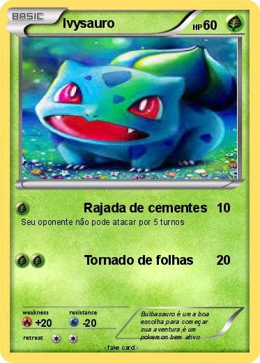 Pokemon Ivysauro