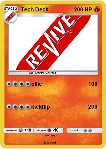 Pokemon Tech Deck