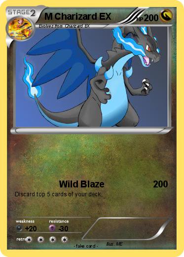 Pokemon M Charizard EX