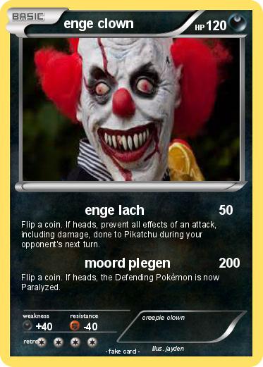 Pokemon enge clown