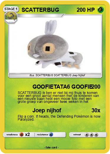 Pokemon SCATTERBUG