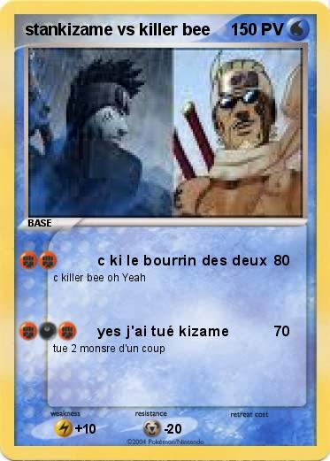 Pokemon stankizame vs killer bee