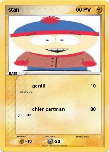 Pok?�mon stan 10 10 - gentil - Ma carte Pok?�mon