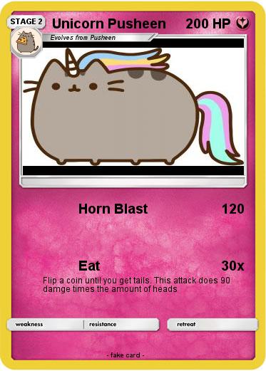 Pokemon Unicorn Pusheen