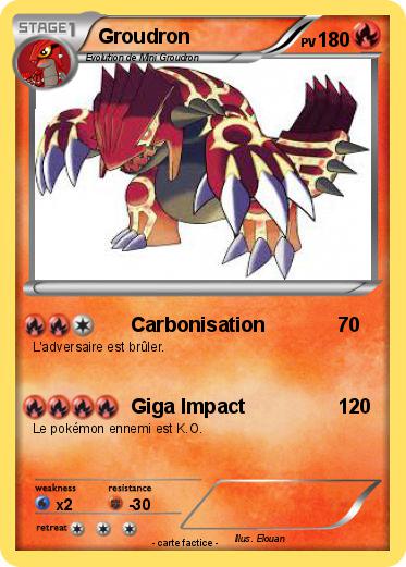 Pokemon Groudron