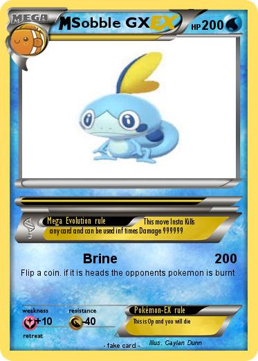 Pokemon Sobble GX