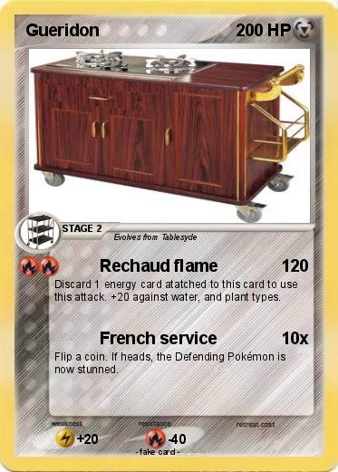 Pokemon Gueridon