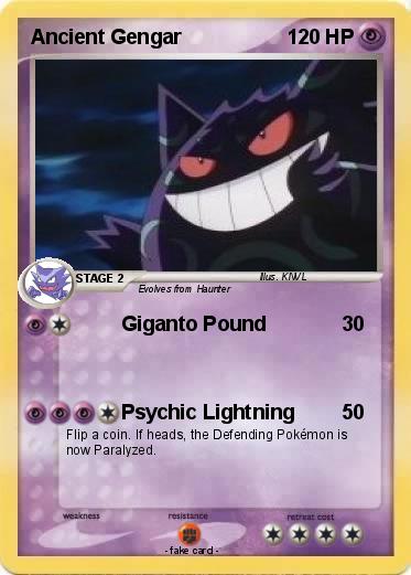 Pokemon Ancient Gengar