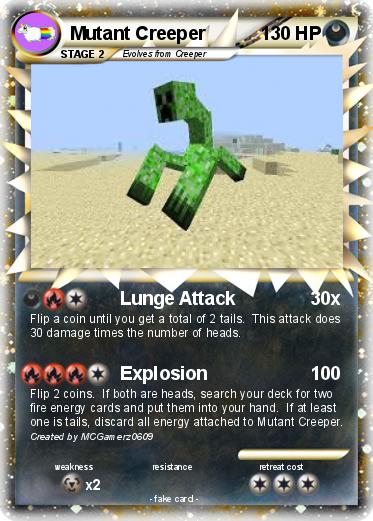 Pokemon Mutant Creeper