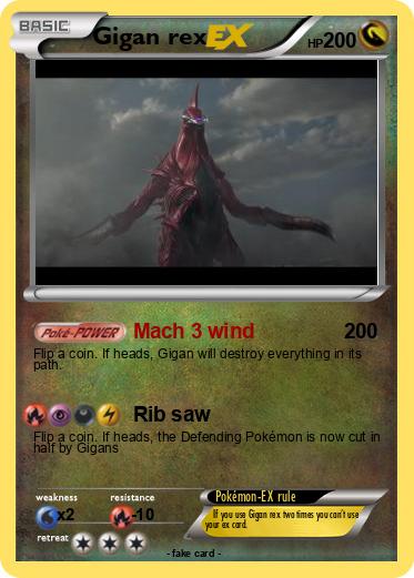 Pokemon Gigan rex