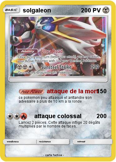 Pokemon solgaleon