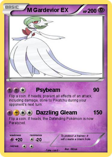 Pokemon M Gardevior EX