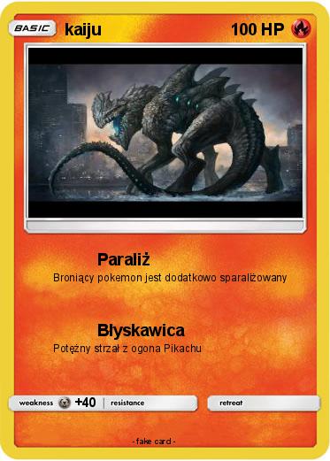 Pokemon kaiju
