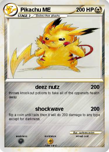 Pokemon Pikachu ME