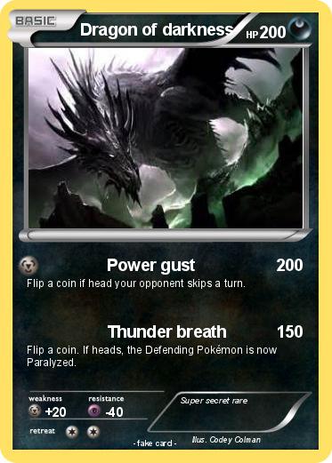 Pokemon Dragon of darkness