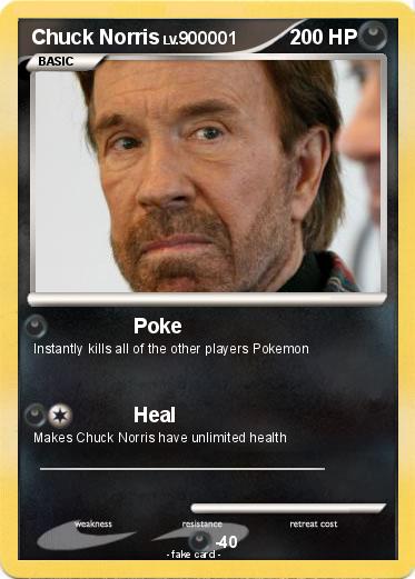 Pokemon Chuck Norris