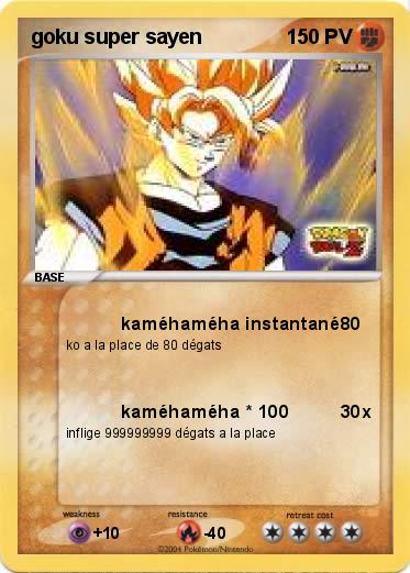 Pokemon goku super sayen 