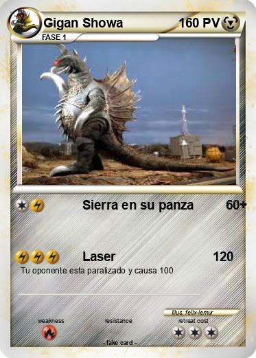 Pokemon Gigan Showa