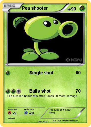 Pokemon Pea shooter